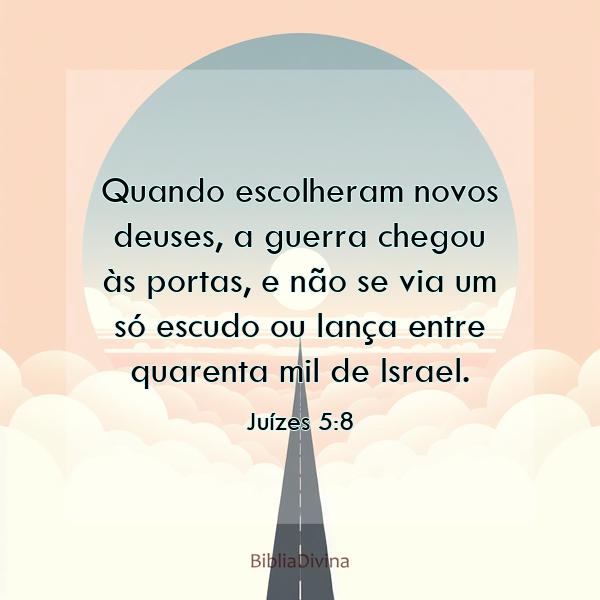 Juízes 5:8