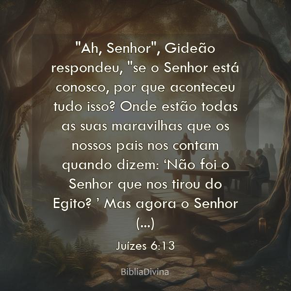 Juízes 6:13