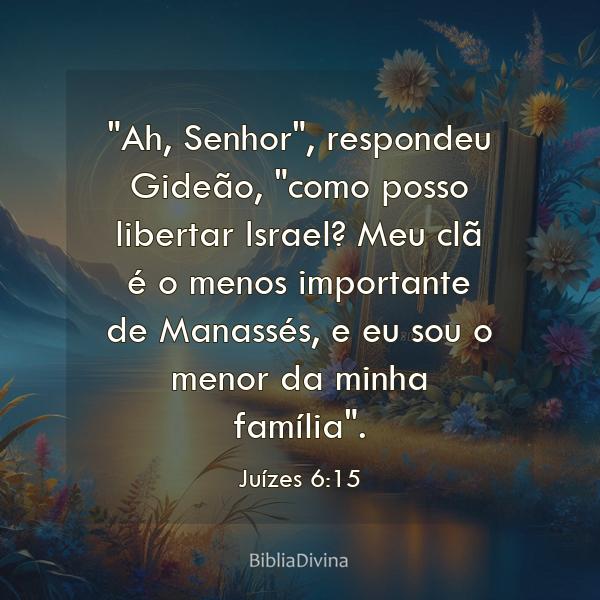 Juízes 6:15