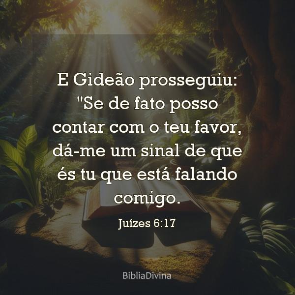 Juízes 6:17