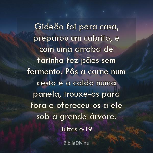 Juízes 6:19