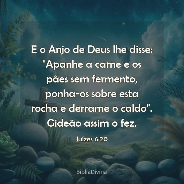 Juízes 6:20