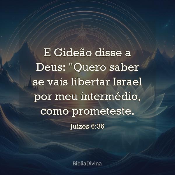 Juízes 6:36