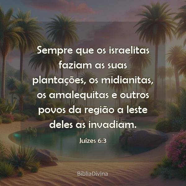 Juízes 6:3