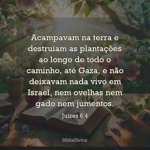 Juízes 6:4