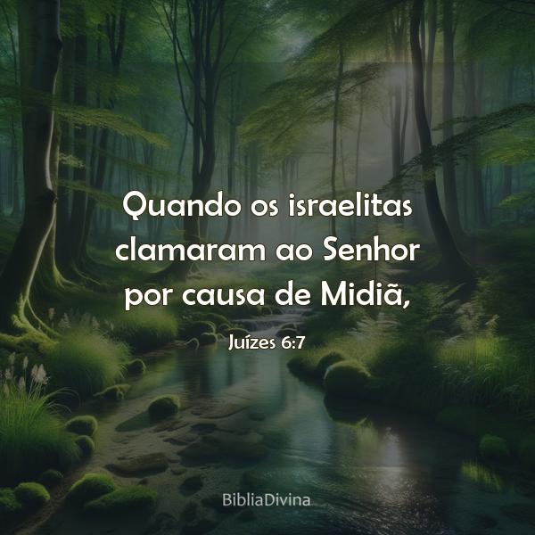 Juízes 6:7