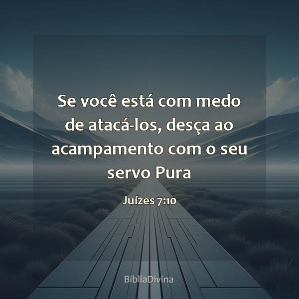 Juízes 7:10