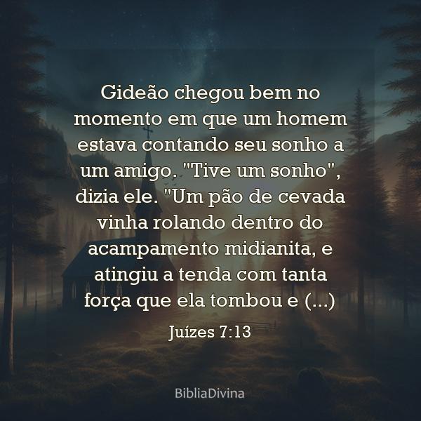 Juízes 7:13