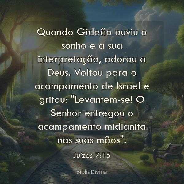 Juízes 7:15