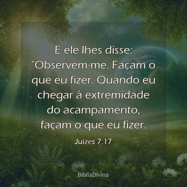 Juízes 7:17