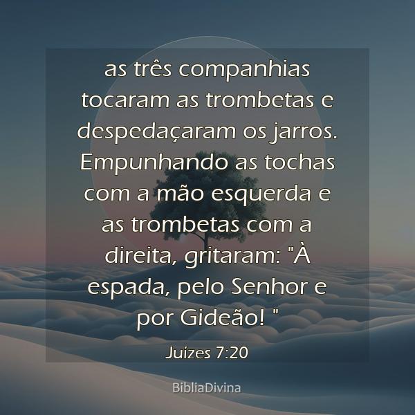 Juízes 7:20