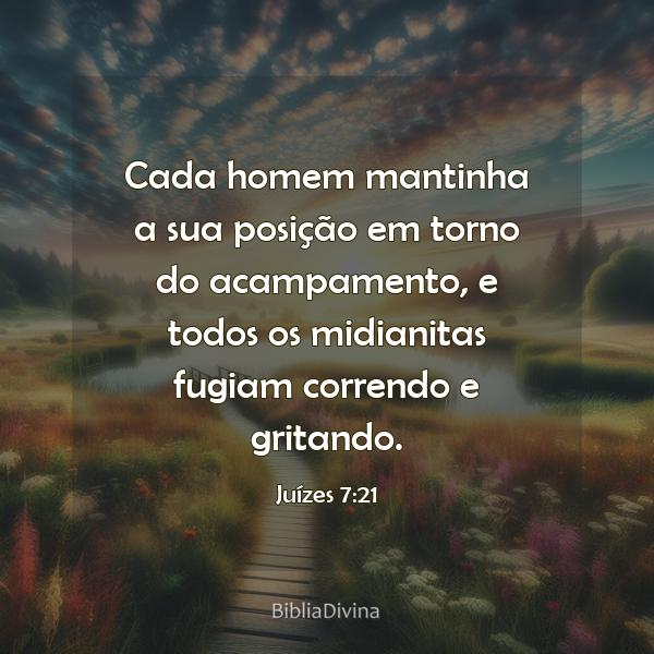 Juízes 7:21