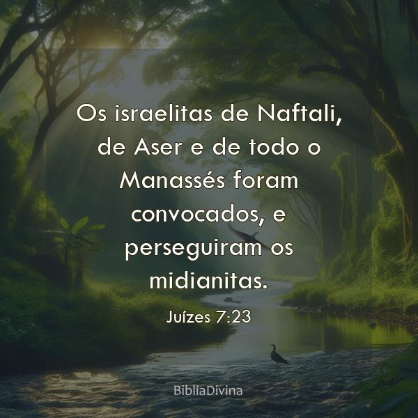 Juízes 7:23