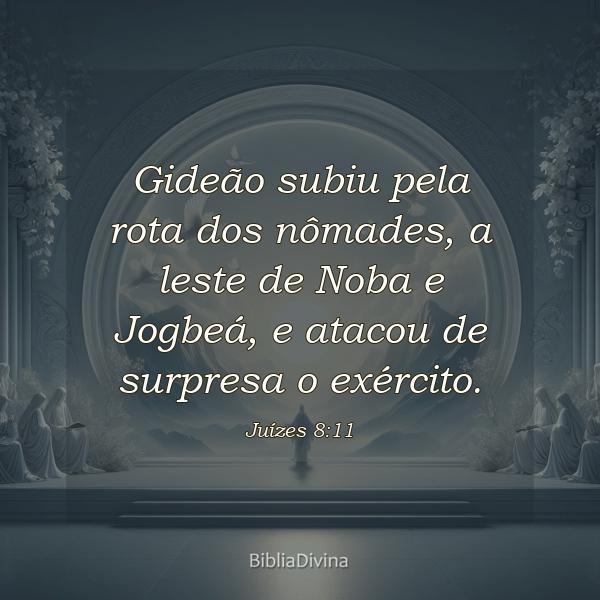 Juízes 8:11