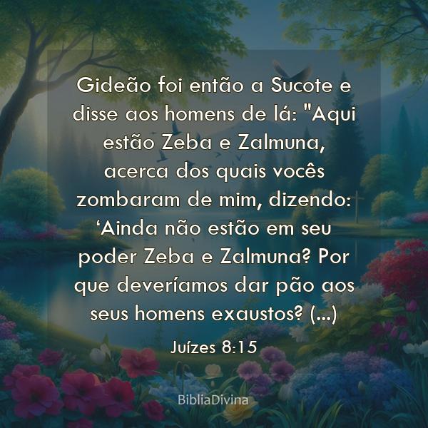 Juízes 8:15