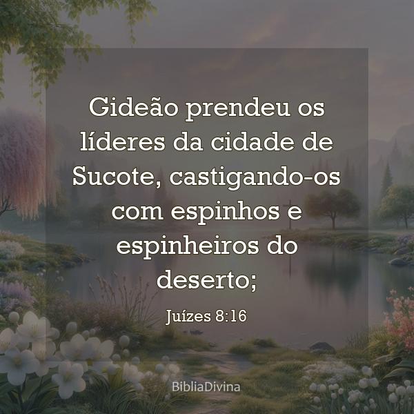 Juízes 8:16