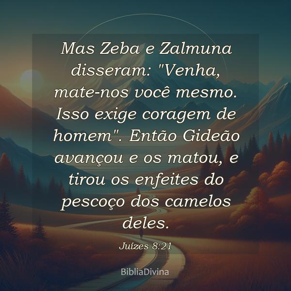 Juízes 8:21