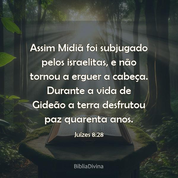 Juízes 8:28