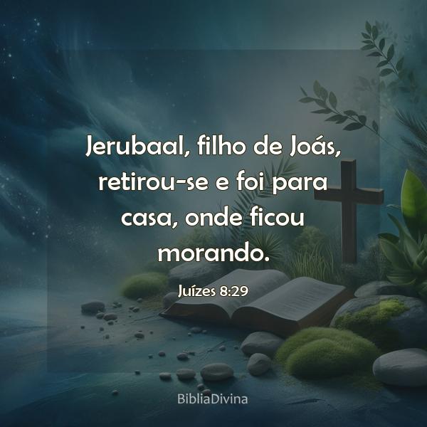 Juízes 8:29