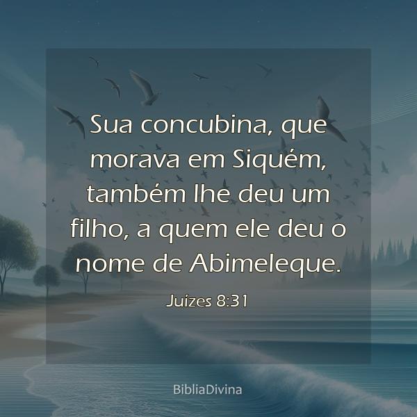 Juízes 8:31