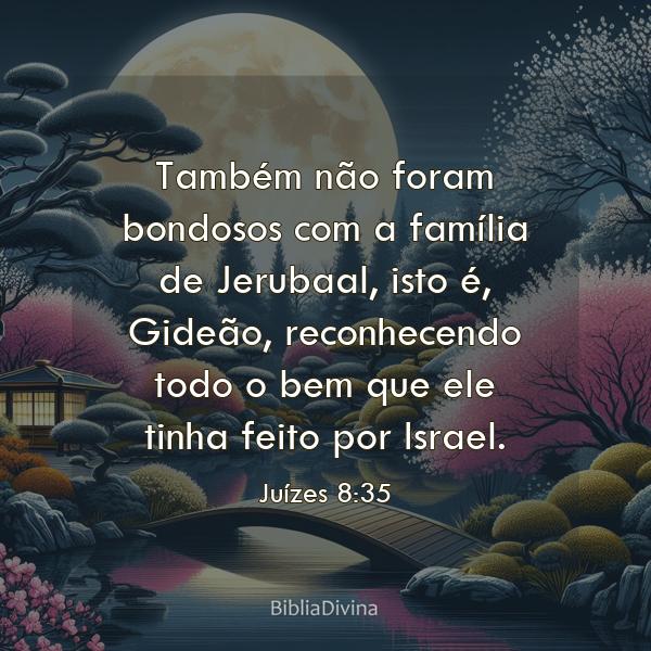 Juízes 8:35