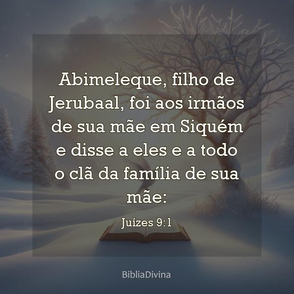 Juízes 9:1