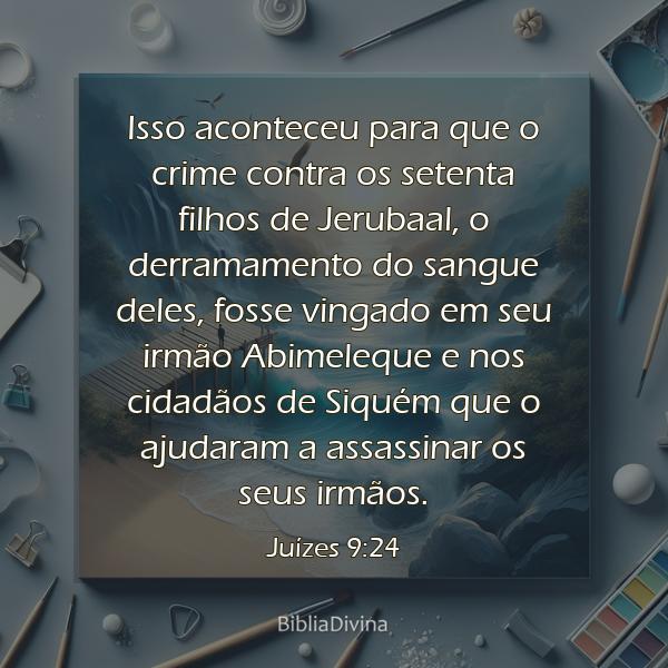 Juízes 9:24