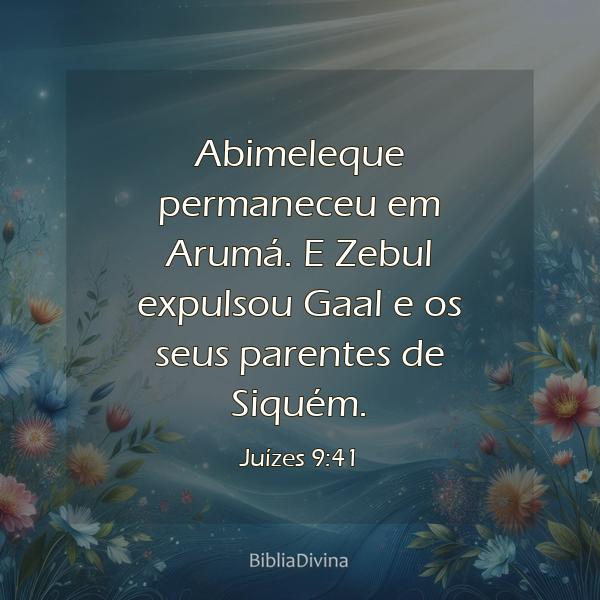 Juízes 9:41