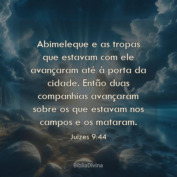 Juízes 9:44