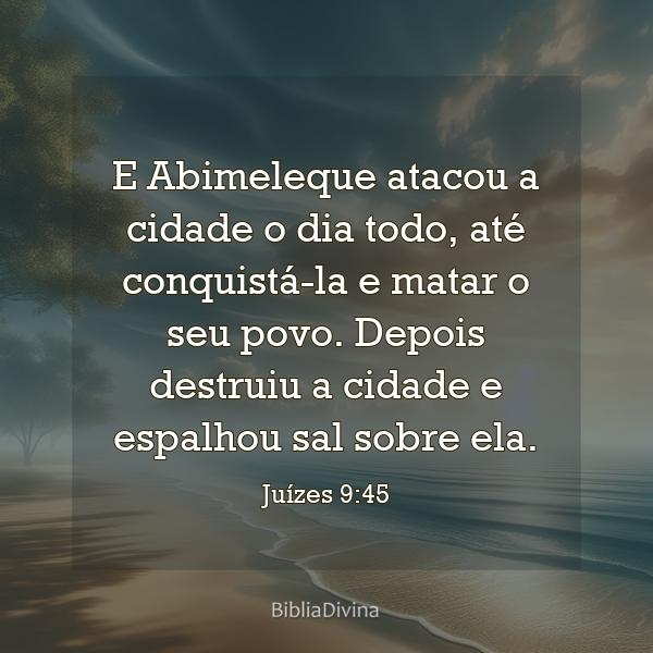 Juízes 9:45