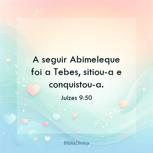 Juízes 9:50