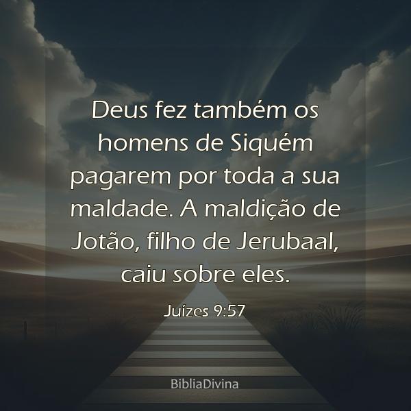 Juízes 9:57