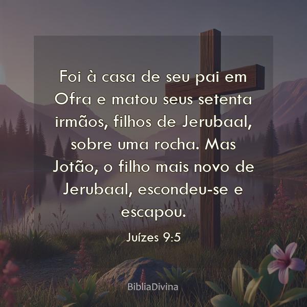 Juízes 9:5