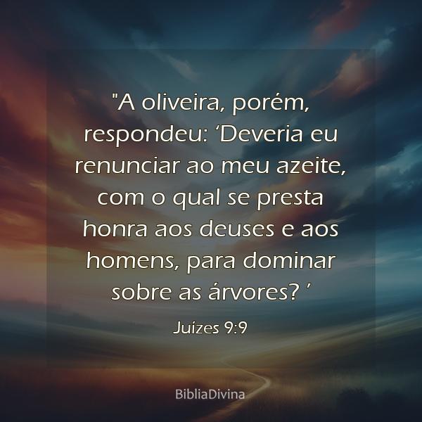 Juízes 9:9