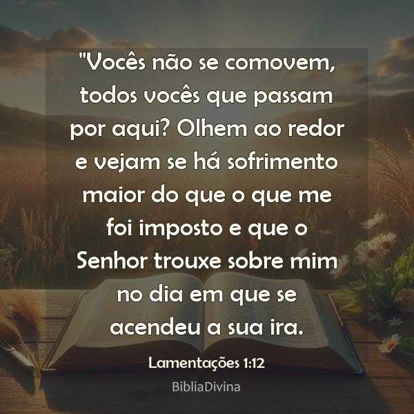 Lamentações 1:12