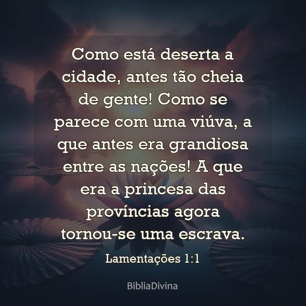 Lamentações 1:1