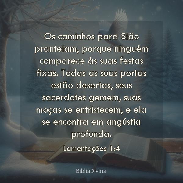 Lamentações 1:4