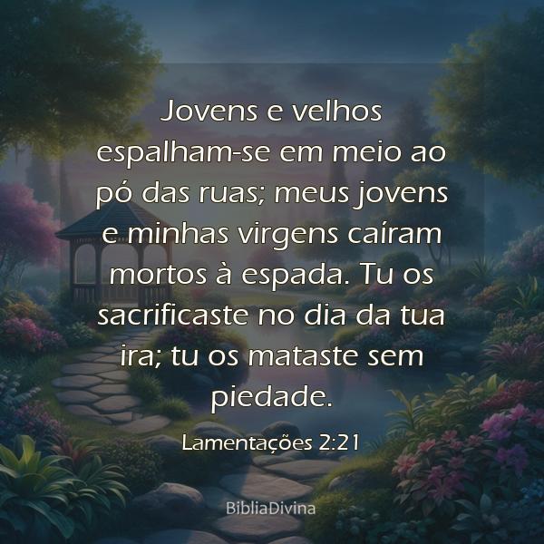 Lamentações 2:21