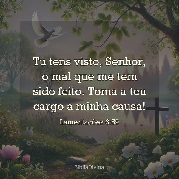 Lamentações 3:59