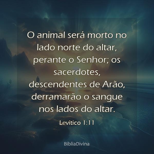 Levítico 1:11