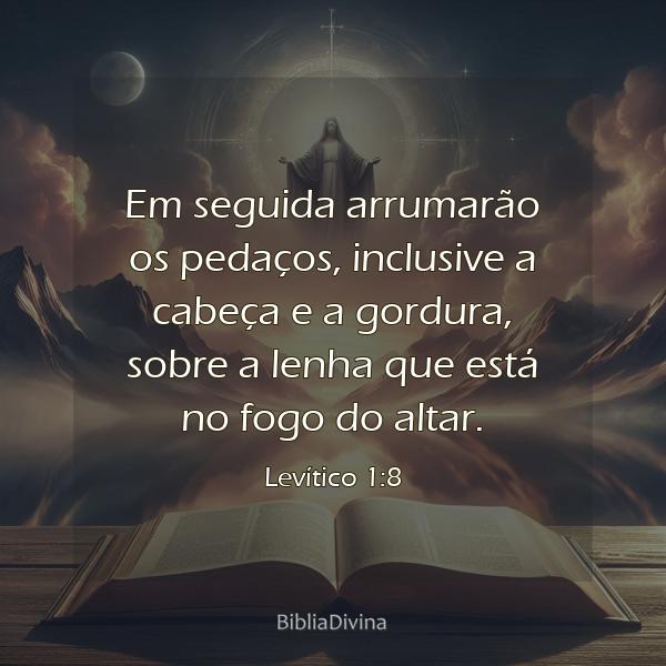 Levítico 1:8