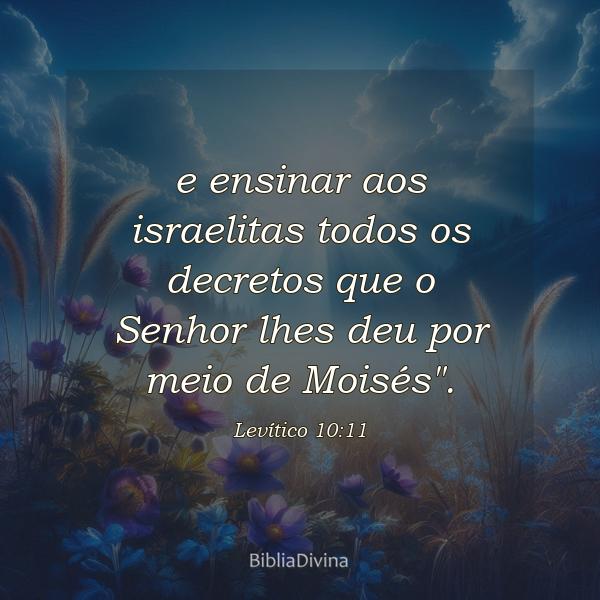 Levítico 10:11