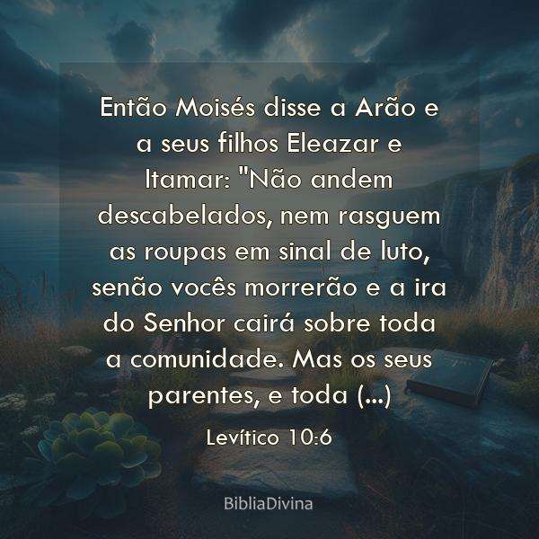 Levítico 10:6