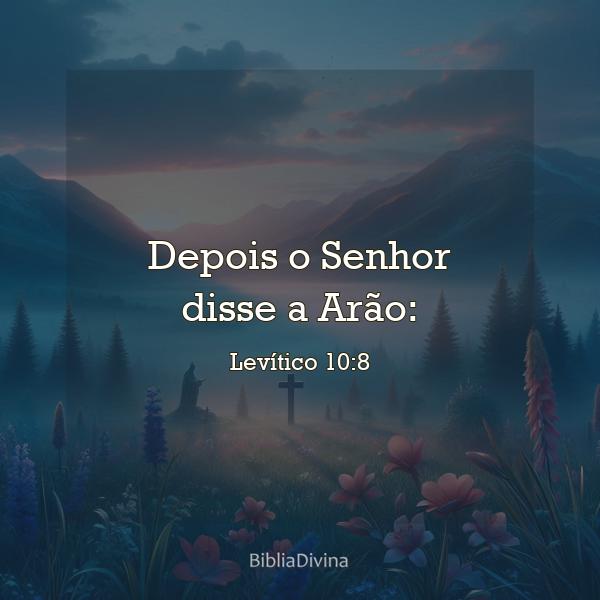 Levítico 10:8