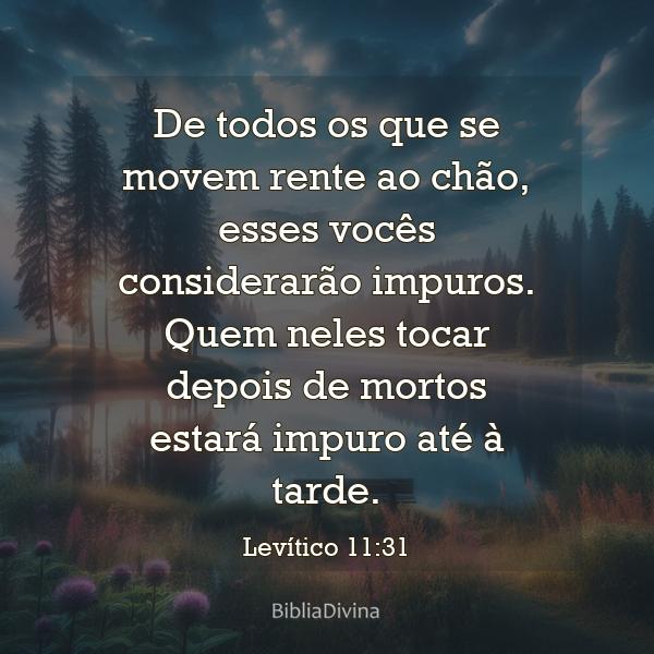 Levítico 11:31