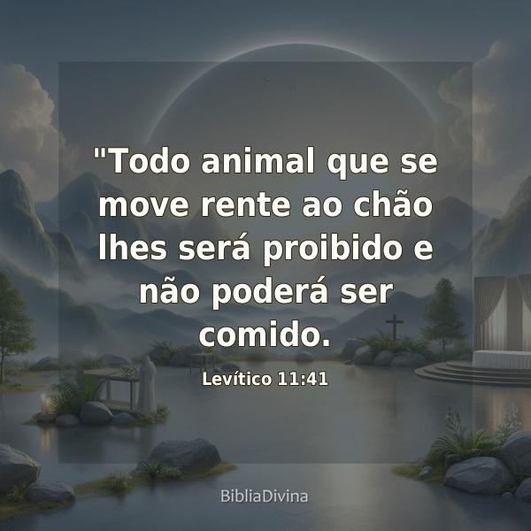 Levítico 11:41