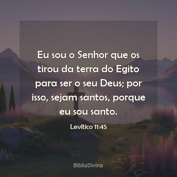 Levítico 11:45