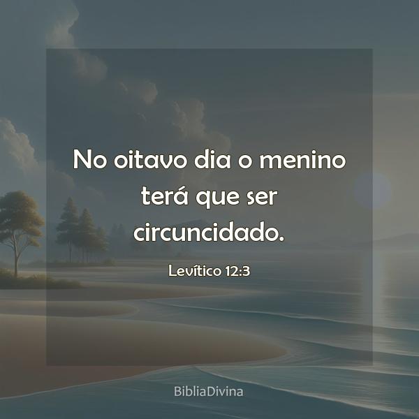 Levítico 12:3