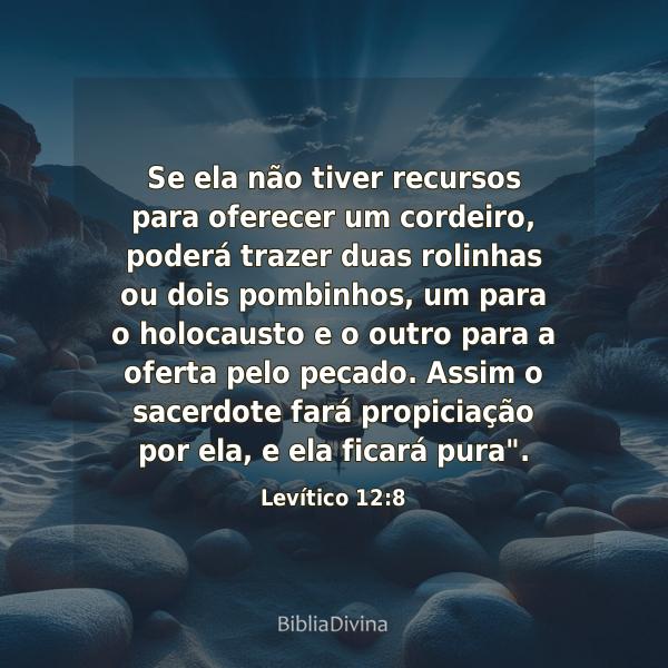 Levítico 12:8