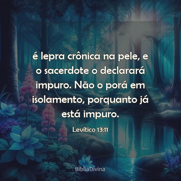 Levítico 13:11